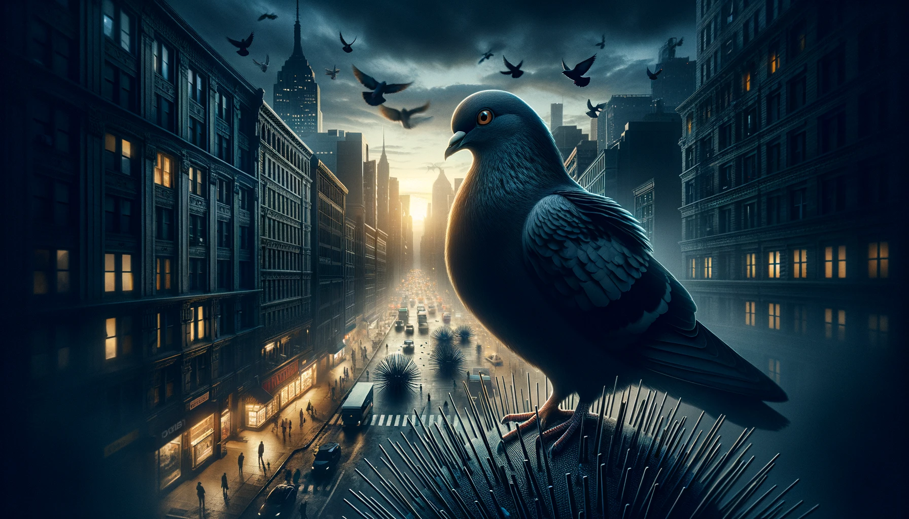 pigeon en ville