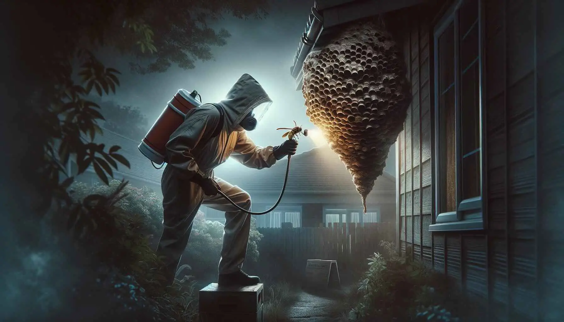 eradication de nid de frelon