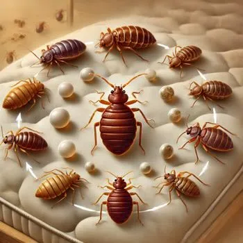 lit infesté par les punaises